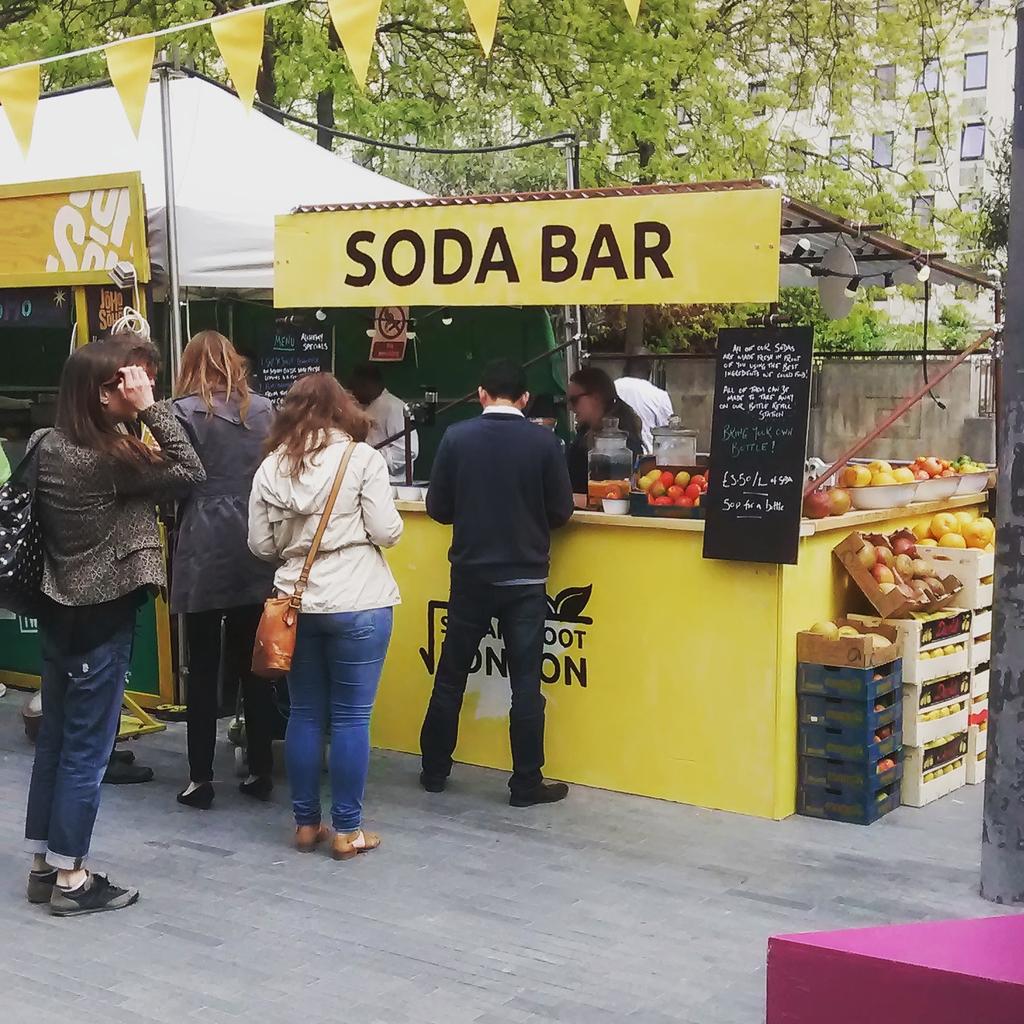 squarerootldn's tweet photo. Check out our new #SodaShack which is down at @KERB_ #KERBDoesAlchemy for the next 11 days! Come check it out! http://t.co/5z1EOE7MdR