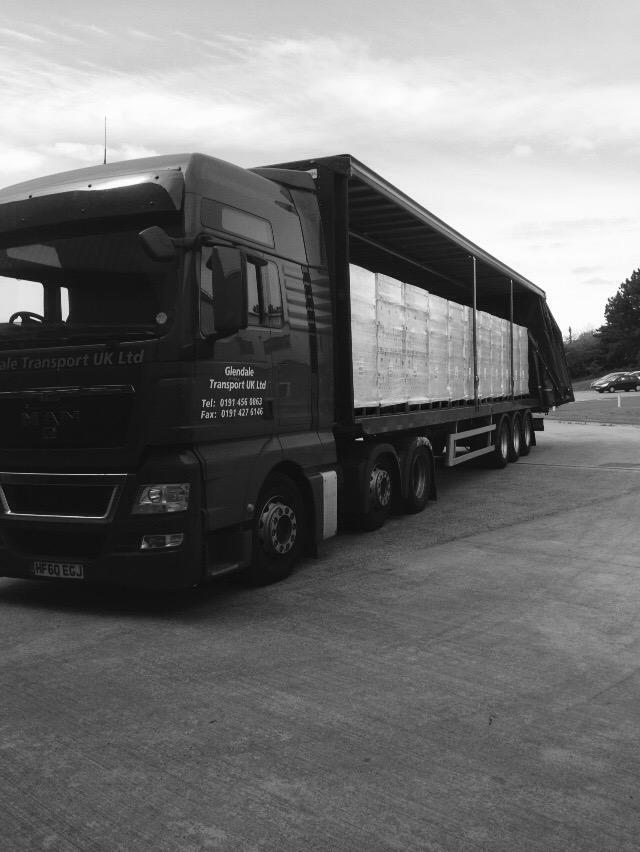 Another load destined for Palletways