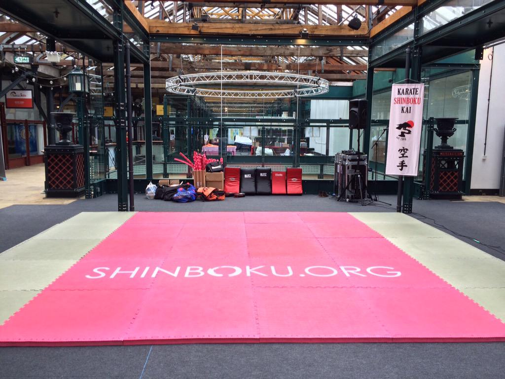 Ready to use some of the <a href="/BLITZSPORT/">Blitz</a> kit! <a href="/FestivalAsiaUK/">FestivalAsia</a> with <a href="/KCLKarate/">KCL Karate</a> &amp; <a href="/UoLondonKarate/">Uni of London Karate</a> @Team_KingsSport