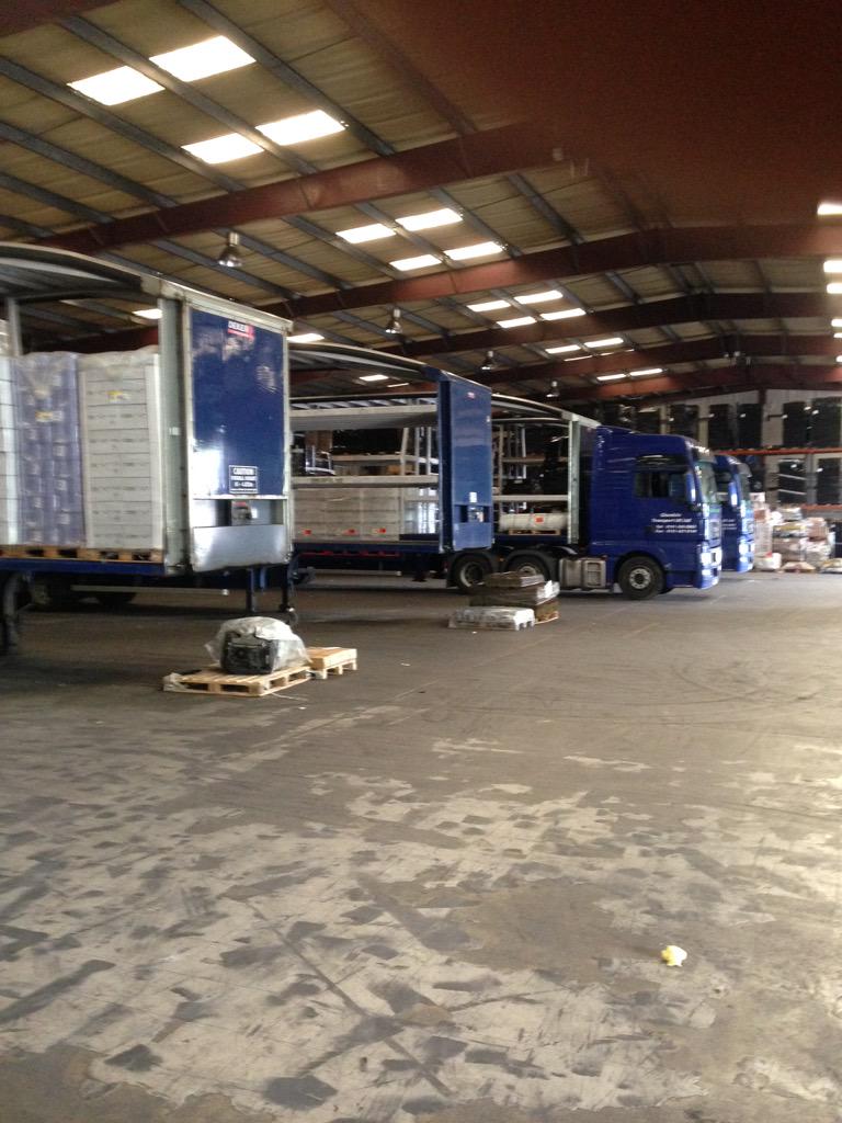 Getting the trunks sorted #Glendale