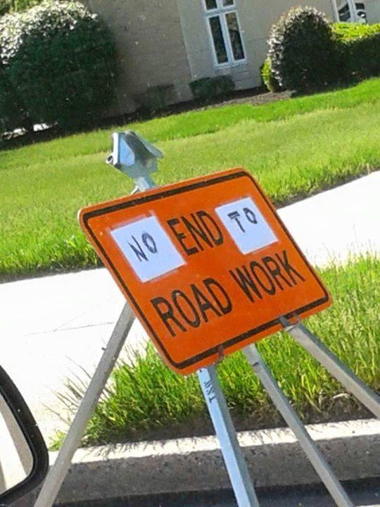 PAgirl_'s tweet image. .@PennsylvaniaPro If this doesn&apos;t describe PA construction, I don&apos;t know what does. #PAproblems