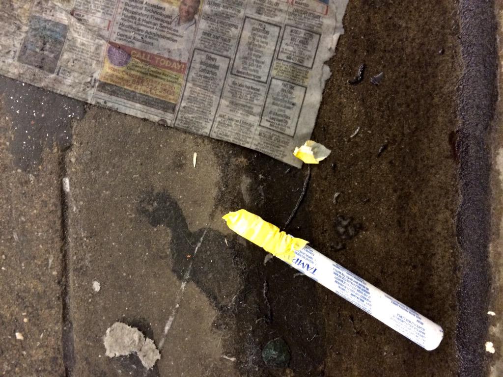 Look at the beauty Sophie found on her way to school! #thesubway #ourinspiration