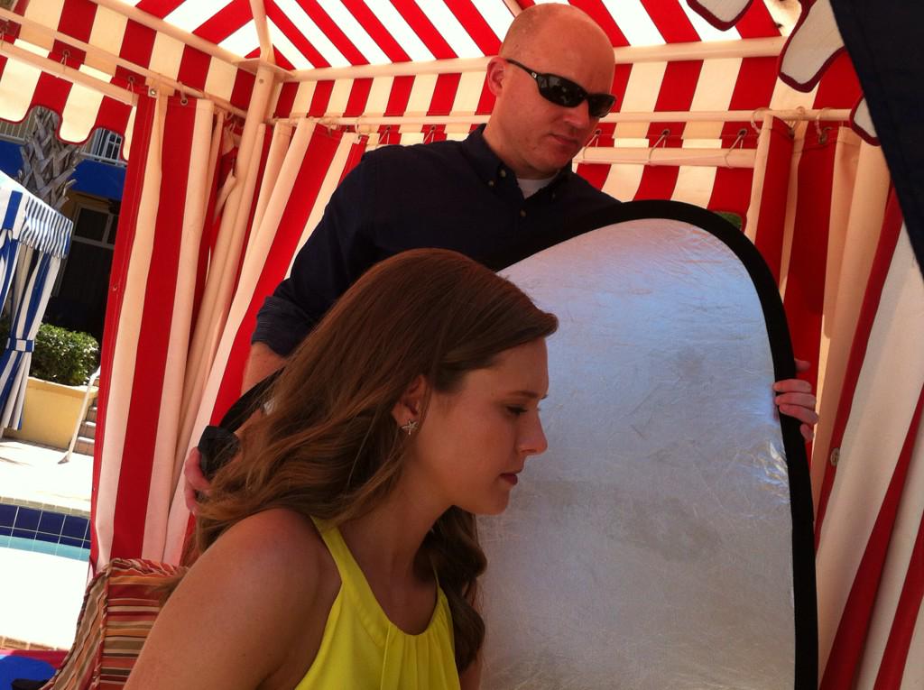 @mycoastmag Cover shoot for latest edition of MyCoast Magazine!