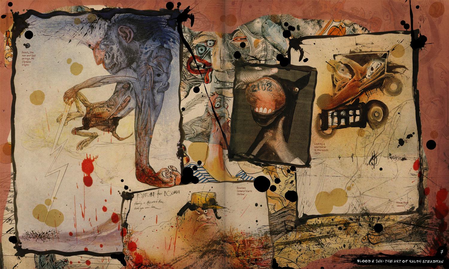 Happy birthday, Ralph Steadman. 