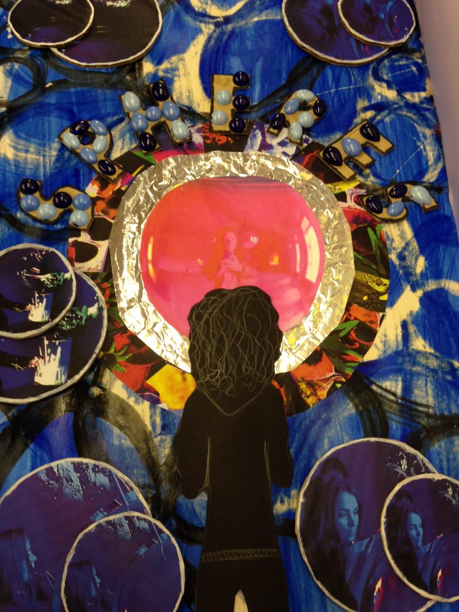 SexeysArts's tweet photo. Year 10 inspiration from @LizElequin &amp; Pipilotti Rist producing some stunning #art (thanks @HauserWirth Bruton) http://t.co/TlVfQbqxXp