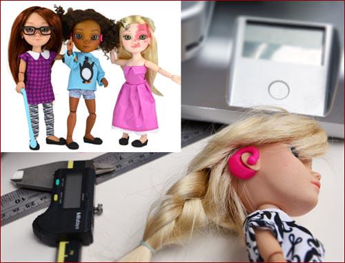 dcmp_tweets's tweet image. Dolls with disabilities launched after #ToyLikeMe Facebook campaign goes viral 3dprint.com/65487/makies-r… @OfficialMakies