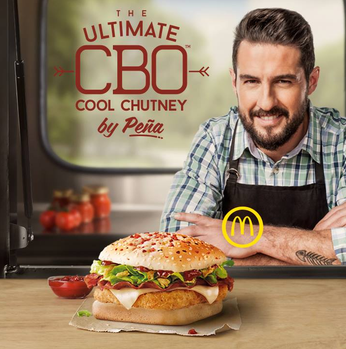 McDonalds_MB's tweet photo. Por fin #viernes!!!! ¿Lo celebramos con la nueva #CBOCoolChutney by Peña? http://t.co/ub9xozXtDk
