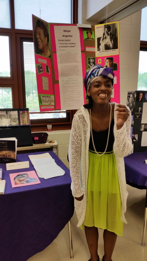 aikennewtech14's tweet photo. Wonderful student representation of African American talent...even Stevie Wonder and the President dropped by... http://t.co/6Gy8c7YymK