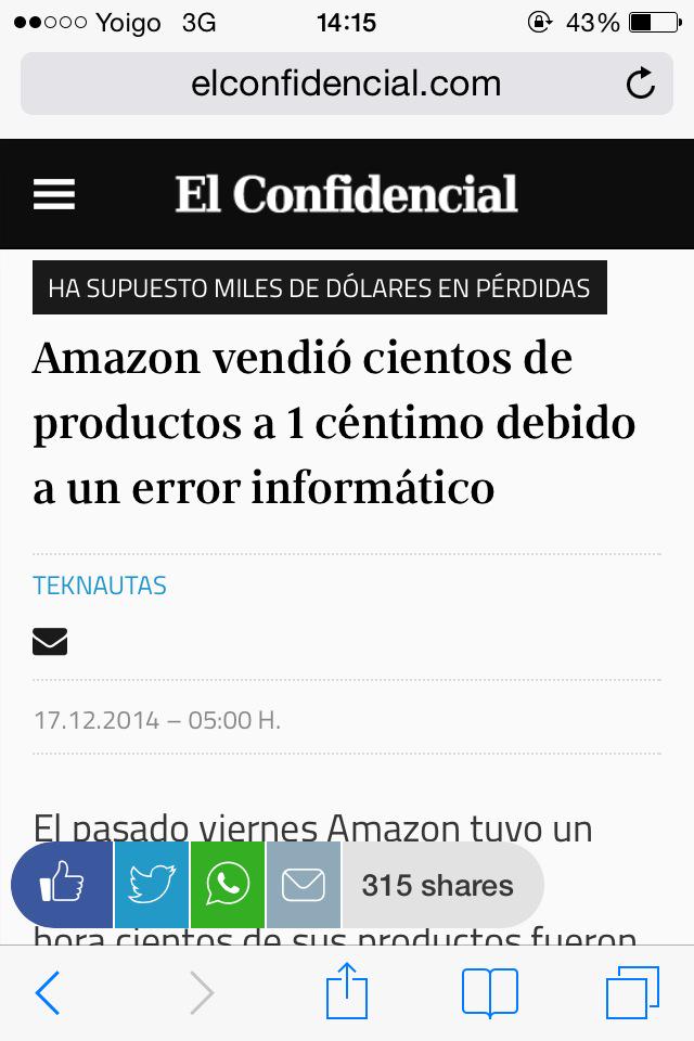 Granado89's tweet photo. @OyshoStore lo normal ante errores es hacerse cargo. #empresasresponsablesdesuserrores #AfectadosCancelacionesOysho http://t.co/iTeqXmSixR