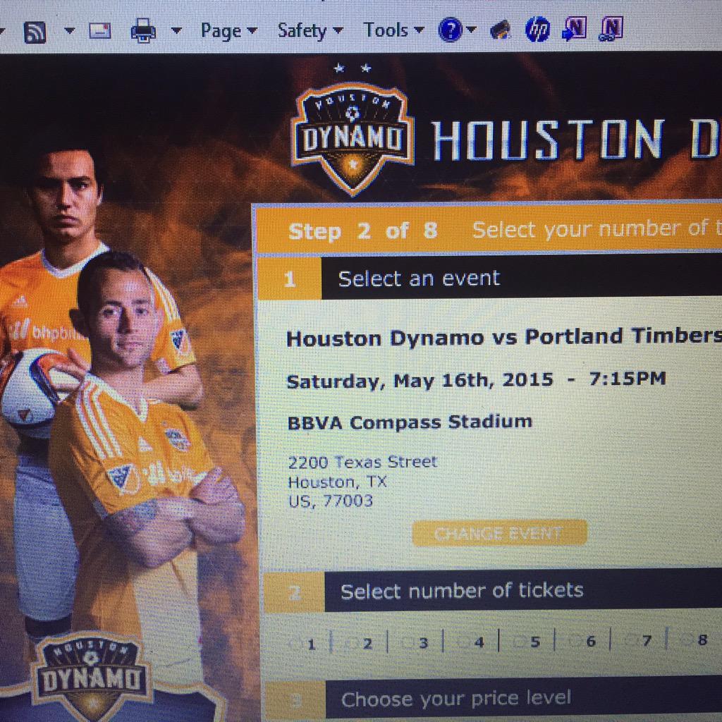 BlackhorseLimo1's tweet photo. To win a pair of 2nd row tix to the Dynamo game tomorrow nite just RT by 4pm. Winner at random. Must b following. GL http://t.co/vjZIhEIJYK