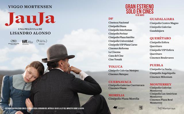 mantarrayafilms's tweet photo. @AmbulanteCuerna HOY ES EL GRAN ESTRENO de #Jauja, nueva película de Lisandro Alonso ¿nos regalan un RT? :) http://t.co/VAOIEx32LW