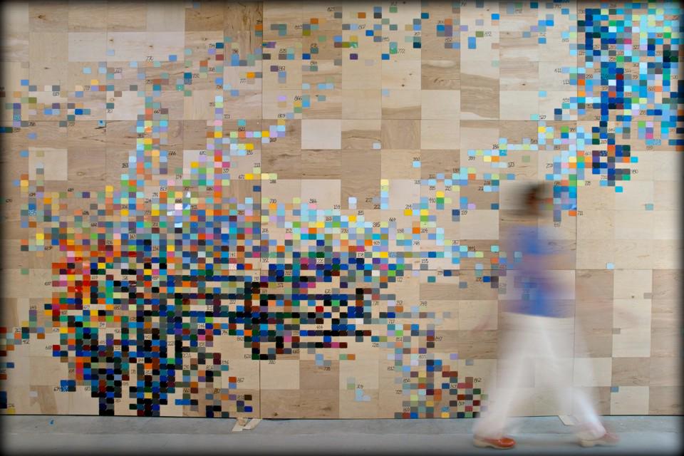 walkerartcenter's tweet photo. More and more artists are creating conceptual art using data collected by self-tracking apps → http://t.co/gNo7jW6peW http://t.co/SNmYMpHkA5