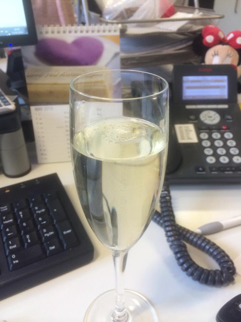 KMKRecruitment's tweet photo. @Shayne_Smoothy #ThankYouVeryMuch #prosecco http://t.co/5d6oNxxlDC