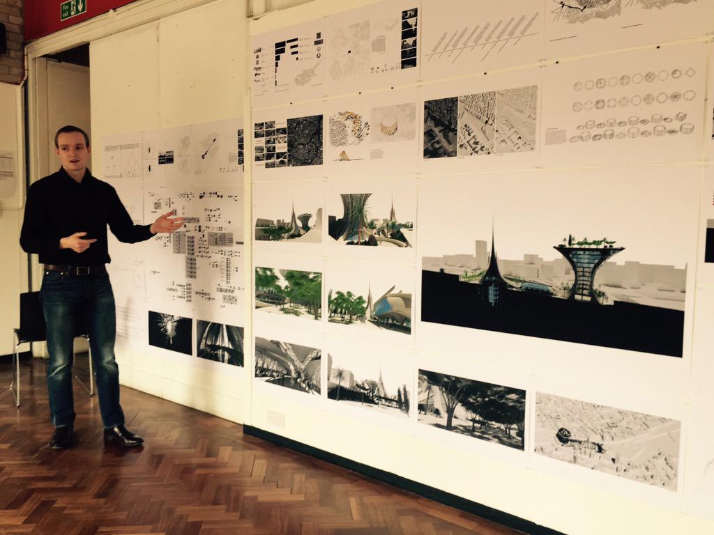 CSAMArch2015's tweet photo. Bruce's new Cypriot parliament project from this morning... http://t.co/TXtMU5TA8i