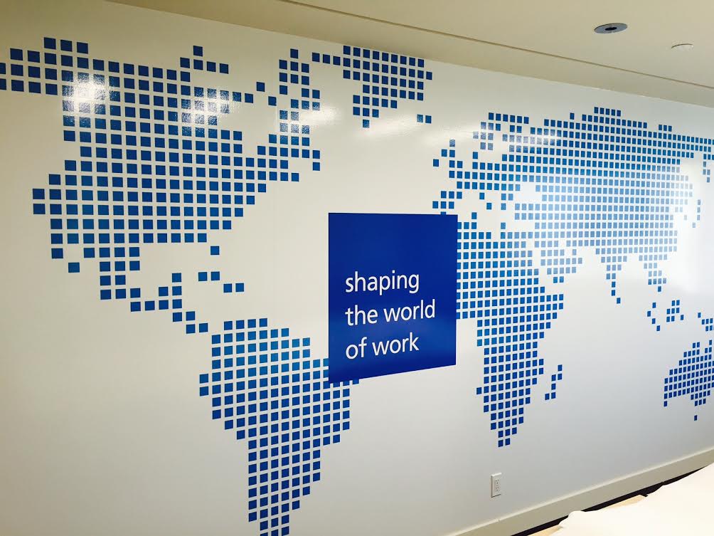 RandstadCanada's tweet image. Mural in our main boardroom at our new HQ 777 Bay Street #toronto #canada