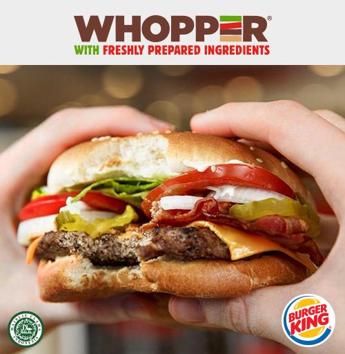 BurgerKing_ID's tweet photo. Cobain Whopper skrg jg &amp; nikmati 100% flame grilled beef &amp; irisan sayuran segar! Get your Whopper now &amp; be your way! http://t.co/Eqs60pLYET