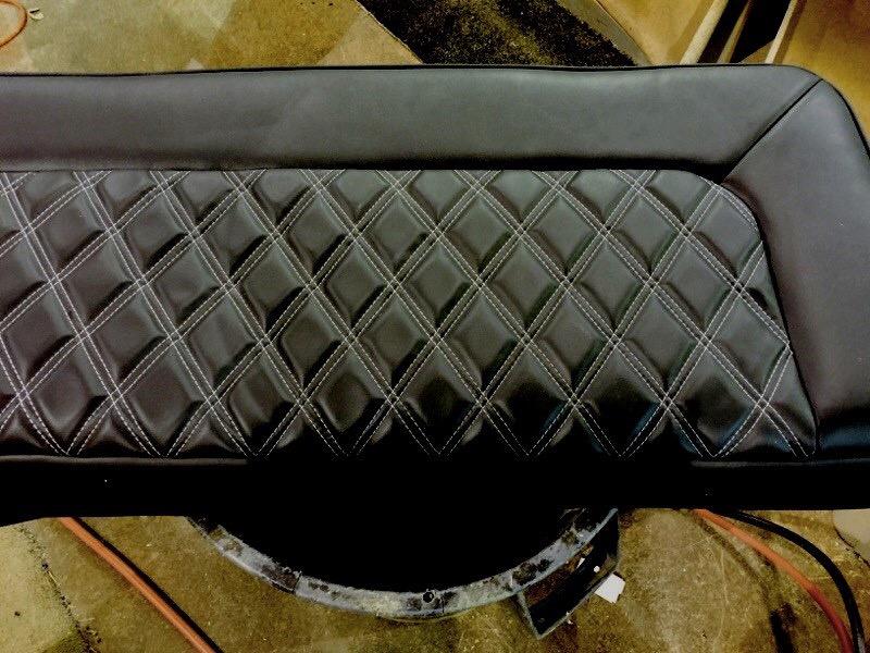 JeffPinnacle's tweet image. Making the new "J" bench seating today for our 2015 Black 300 Stretch. @PinnacleCarSvc #limoland #Pinnaclecarservice
