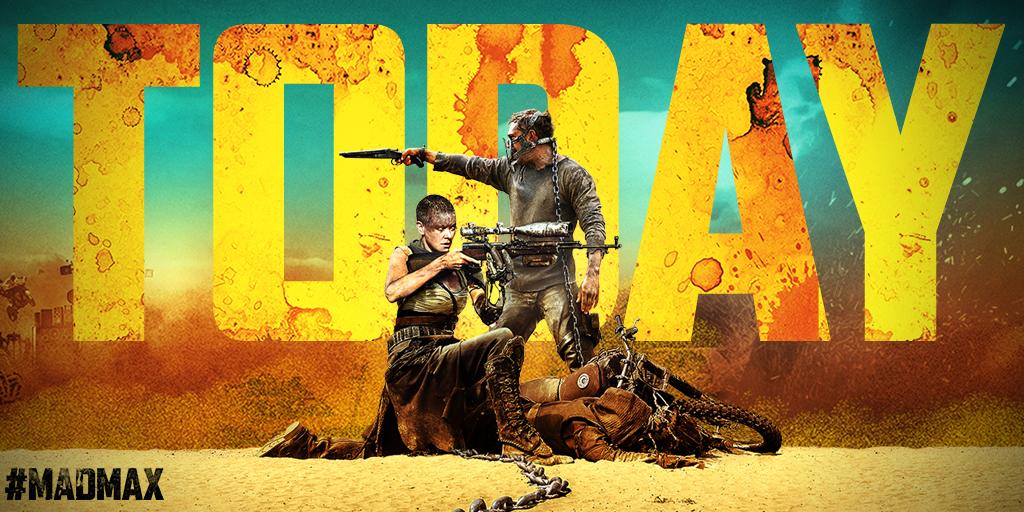 MadMaxMovie's tweet image. Oh, what a day! What a lovely day! #MadMax is now playing!