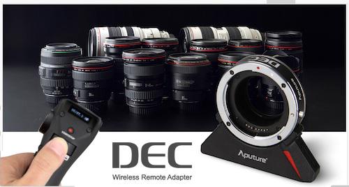 cheesycam's tweet photo. #NAB2015, @aputurephoto New #DECPRO 'Speedbooster' Lens Adapter + Wireless Follow Focus: http://t.co/aGPtQujhD4 http://t.co/JforWPXav8