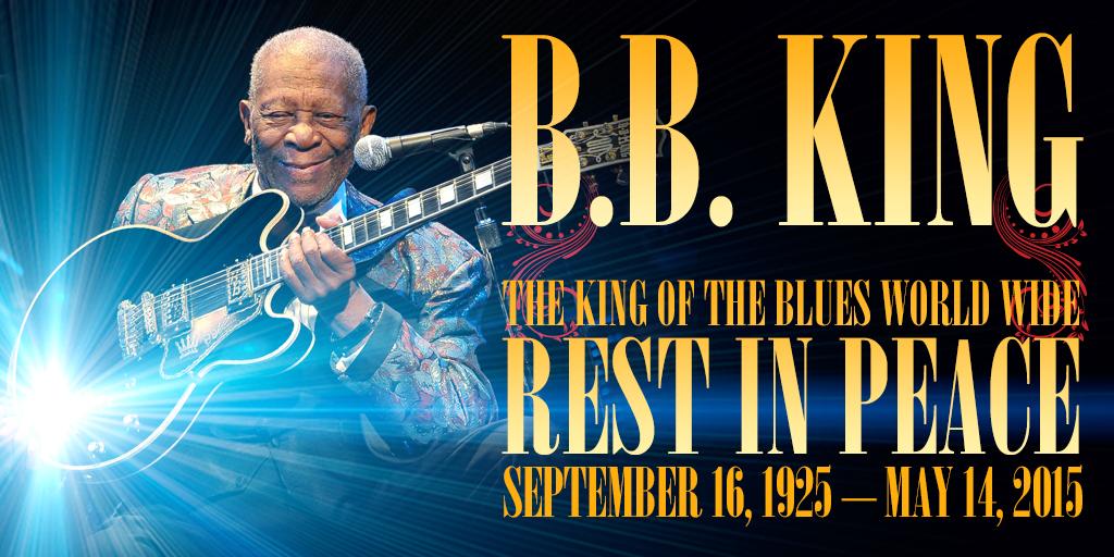 BBKingBluesNYC's tweet photo. #RIP to a man who embodied the #Blues - the one and only #BBKing. #lucille #restinpeace http://t.co/2bqecMWtqz