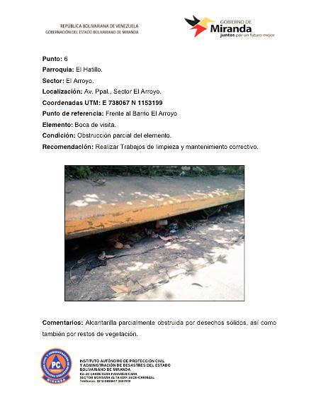 ebattistini's tweet photo. Punto #6 de vulnerabilidad ,boca de visita obstruida en Avd. El Progreso #ElHatillo #MirandaPreventiva http://t.co/ELRD3I7Syi