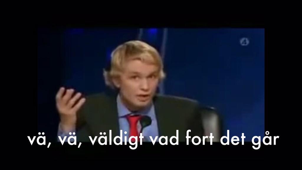 "På engelska hörförståelsen"