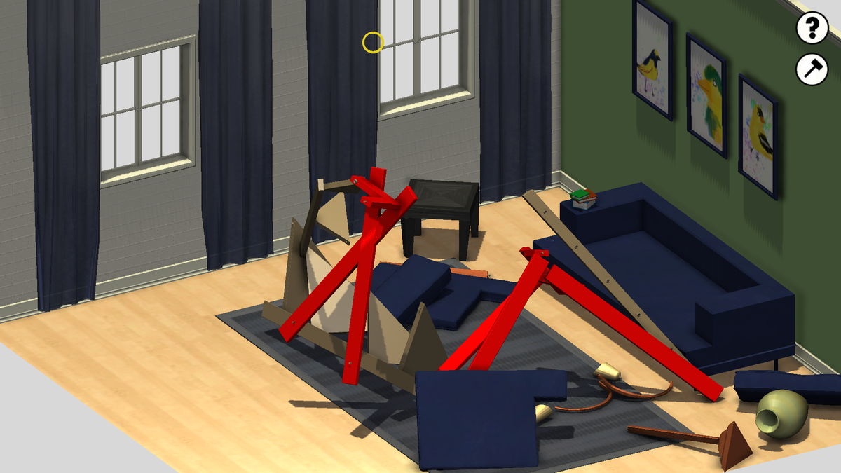 HomeImprovGame's tweet photo. Welcome to Home Improvisation. Follow us to see more creations like these! Two of them look..off?
#indiedev #gamedev http://t.co/PQp4untIEW