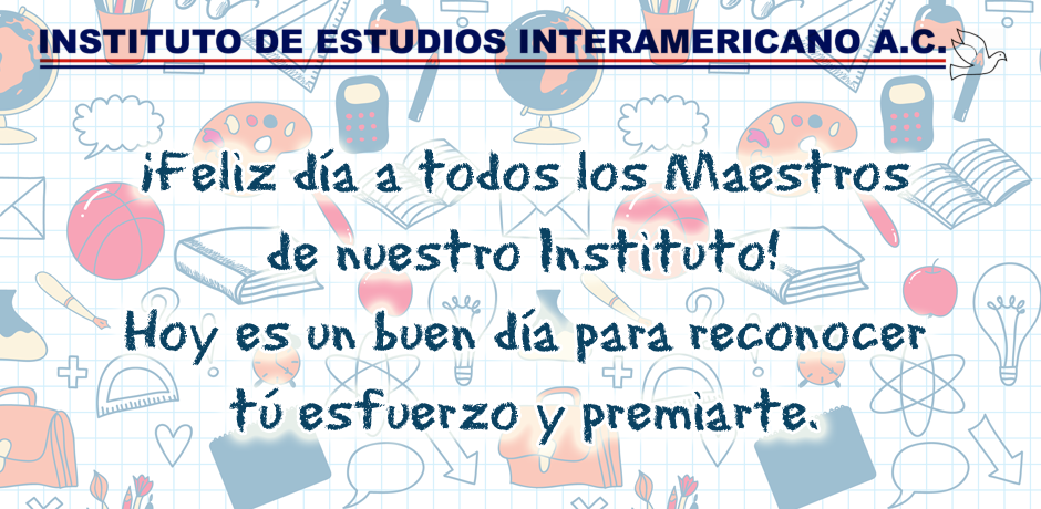 EscPremioNobel's tweet photo. Porque son pieza medular en la educación 
¡Muchas Felicidades Maestros! http://t.co/DU318o9Cn4