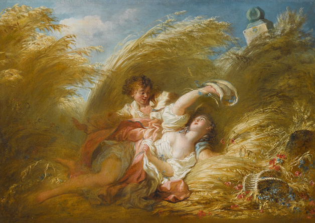 scoopbidou's tweet photo. "Dans les blés"Jean Honoré Fragonard collection R. Rothschild chez Sothebys en http://t.co/zU6UyHHkOM #BelleMoisson http://t.co/UPO9IbPuZj
