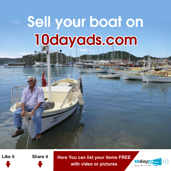 tendayads's tweet image. Sell your boat on 10dayads.com

#SellYourBoat #FreeBoatClassifiedAds #FreeClassifiedAdsPosting #BoatAds