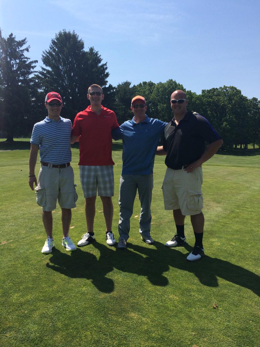 Great day, great cause, great friends! Golf tournament w <a href="/DirkOTOV/">Dirk Taylor</a> &amp; new ruby <a href="/AdvantageGroup/">Brent Stone</a> Q12 <a href="/lobuemj/">Mike LoBue</a> #LTD