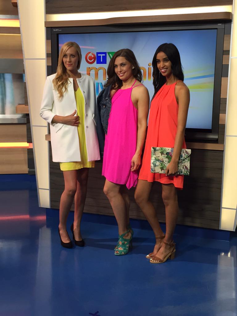 SwishPR's tweet photo. Fashion fashion fashion today at CTV with our gorgeous @SwishModels @CTVMorningWPG http://t.co/0loWL06jq7