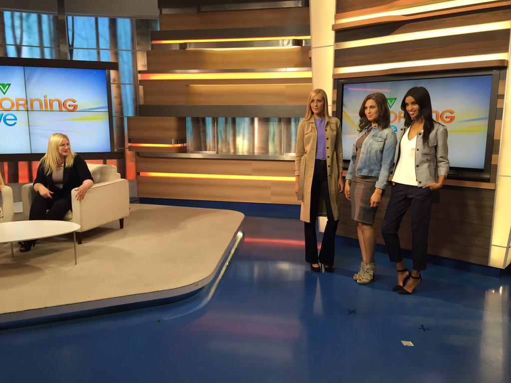 SwishPR's tweet photo. Fashion fashion fashion today at CTV with our gorgeous @SwishModels @CTVMorningWPG http://t.co/0loWL06jq7