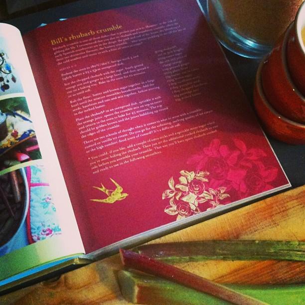 MPlanterose's tweet photo. Finally getting round to using my Fearniewell Croft rhubarb! Going for a classic Bills sty… http://t.co/LnRUKplfV3 http://t.co/Q3pxwQFns4