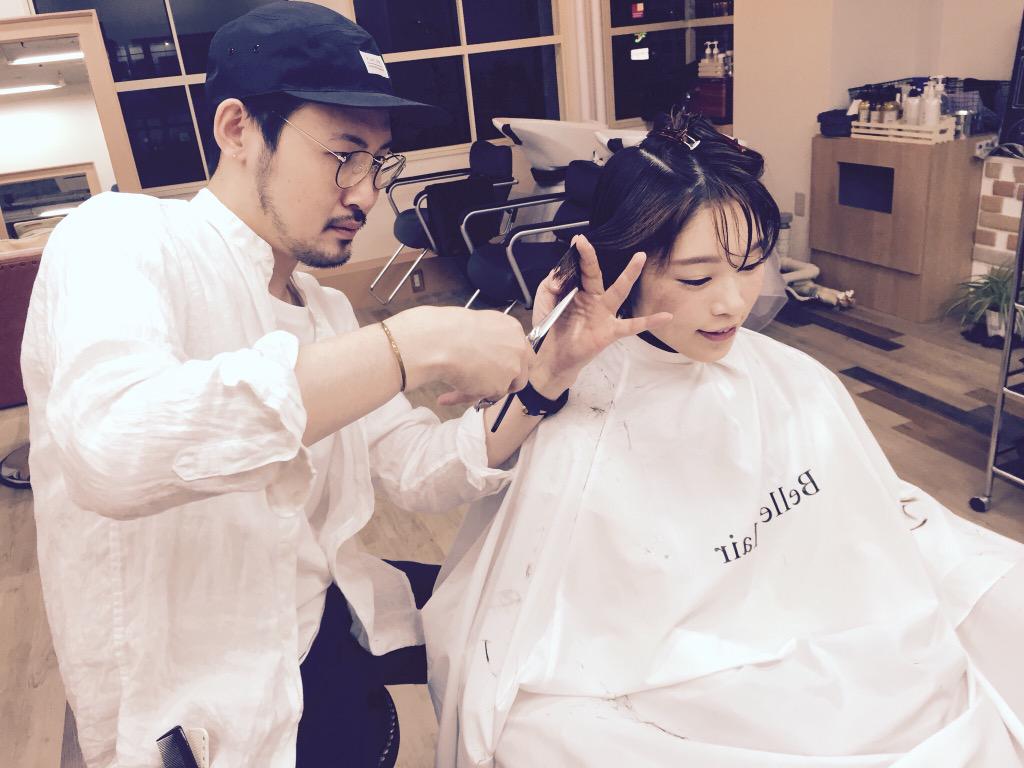 Hara1213Hara's tweet photo. 後日しほりちゃんの撮影をします✨
#札幌 #大通り #美容室 #BelleClair #ヘアー#ヘアースタイル #セット #ヘアーアレンジ #ショート #おフェロ #モデル #撮影 #SAPPOROに美を http://t.co/qx19TvIbVM