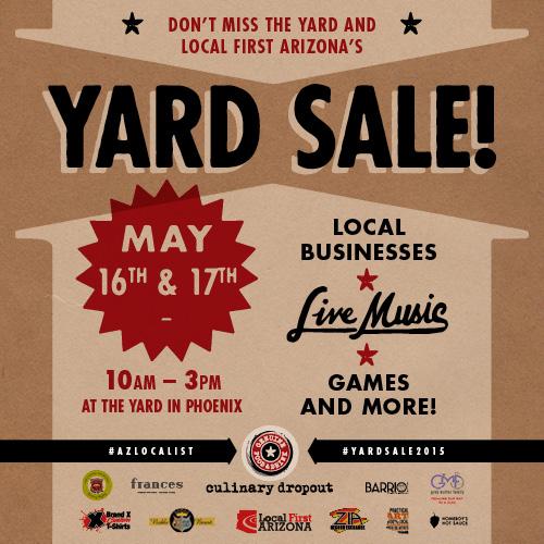 visitphoenix's tweet image. Shop, drink, dine and more at this weekend's @LocalFirstAZ Yard Sale: bit.ly/1A3J4h5