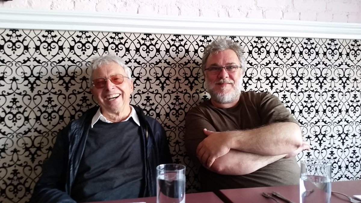 An old friend was in town, <a href="/robinguthrie/">Robin Guthrie</a>