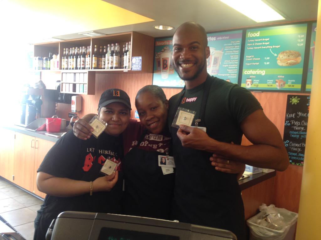 BiggbyMarathon's tweet photo. Great job to the staff at the DMC Receiving Hospital Biggby!! #PERCfection #BiggbyBoy http://t.co/8OBtoAeMPK