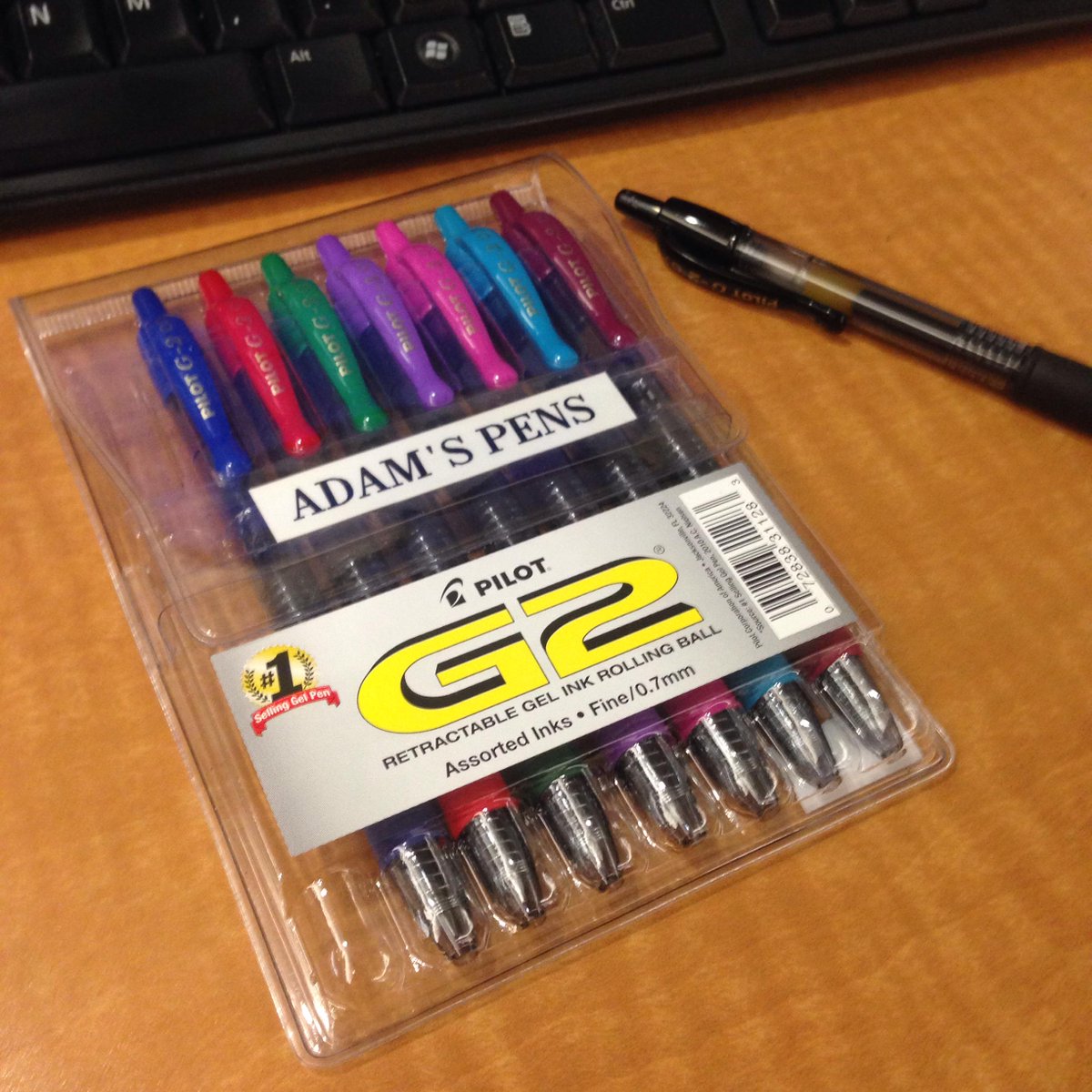 AdamTheBishop's tweet photo. Judge your workplace by their writing implements: passed. http://t.co/BauT5rgGN5
