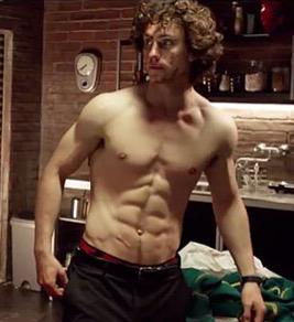 "I'm ah… Ripped. Yep. Ripped."