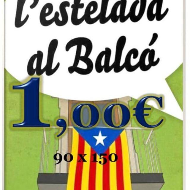 araeslhoracat's tweet photo. Hem d'omplir els balcons d'estelades. Les podreu adquirir a 1€.
#ancsantcugat #anc #assemblea #ontotcomença27s #cat… http://t.co/5T45ryKZC0