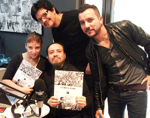 CAReyesG's tweet photo. Mi encuentro de hoy con @bruffinelli @el_cipa y @Sir_Campos en el programa #AllendePushUp de @NiuRadio http://t.co/3P0w2g5QgB
