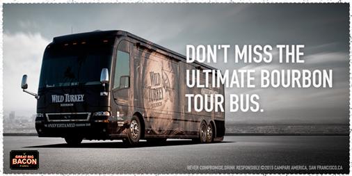 WildTurkey's tweet photo. The #WildTurkey #nevertamedbourbontour is coming to the Great Big Bacon Picnic this weekend http://t.co/8cHyCjcn7e http://t.co/M8kEK3Ux66