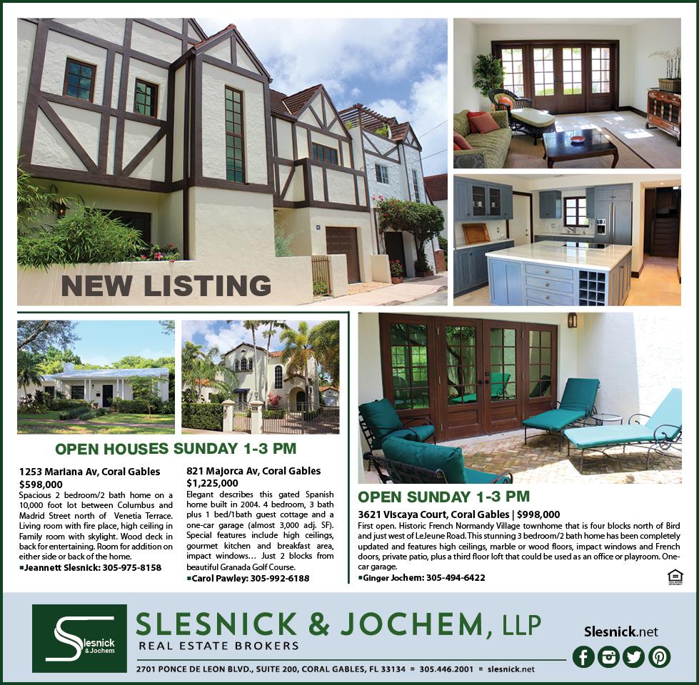 SlesnickJochem's tweet photo. We are having 3 OPEN HOUSES Sunday May 17th 1-3 PM. Be sure to come see our new listing! #coralgables http://t.co/kEqNzn6TYR