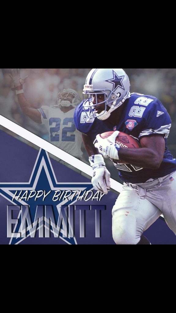 Happy birthday to the best running back of all time Emmitt Smith.  