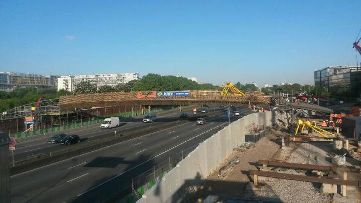 Agence_DVVD's tweet image. Mission accomplie #teamarchi  #GrandParis #passerelle #périphérique