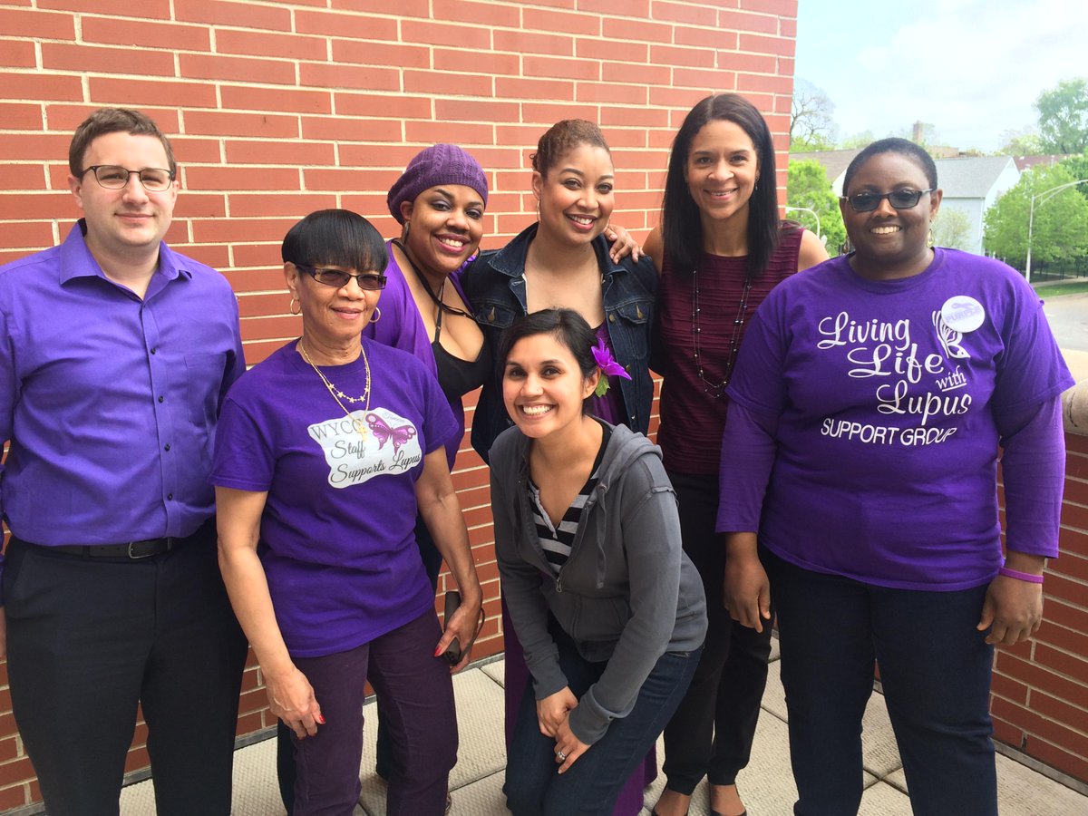 WYCC's tweet photo. WYCC put on their purple for National Lupus Awareness Day! @LupusGeorgia
#PutOnPurple #LupusAwareness #POPGA http://t.co/cB6Hv72t0j