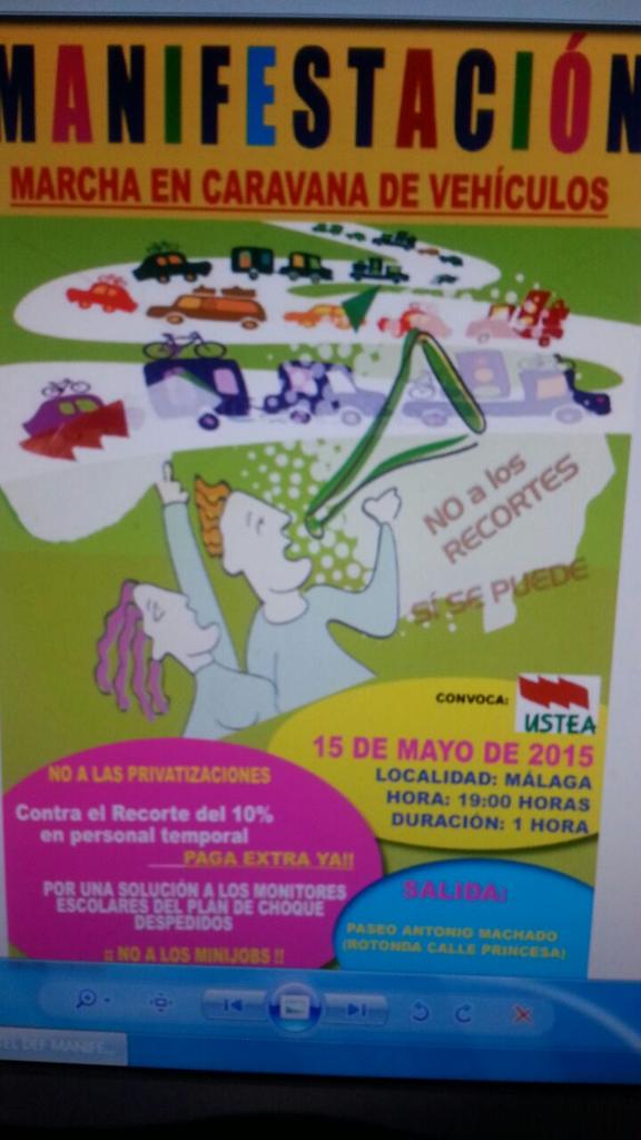 saragarciag57's tweet photo. @MailloAntonio @iuandalucia @IUMalaga @CCOOMALAGA @ugtmalaga @fspugta @PAndalucista @ppandaluz @UPyD_Andalucia http://t.co/vdVrcqzQCn
