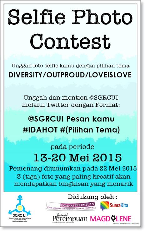KomnasPerempuan's tweet photo. #IDAHOT2015ID via @SGRCUI http://t.co/6oH6Qv5pUx