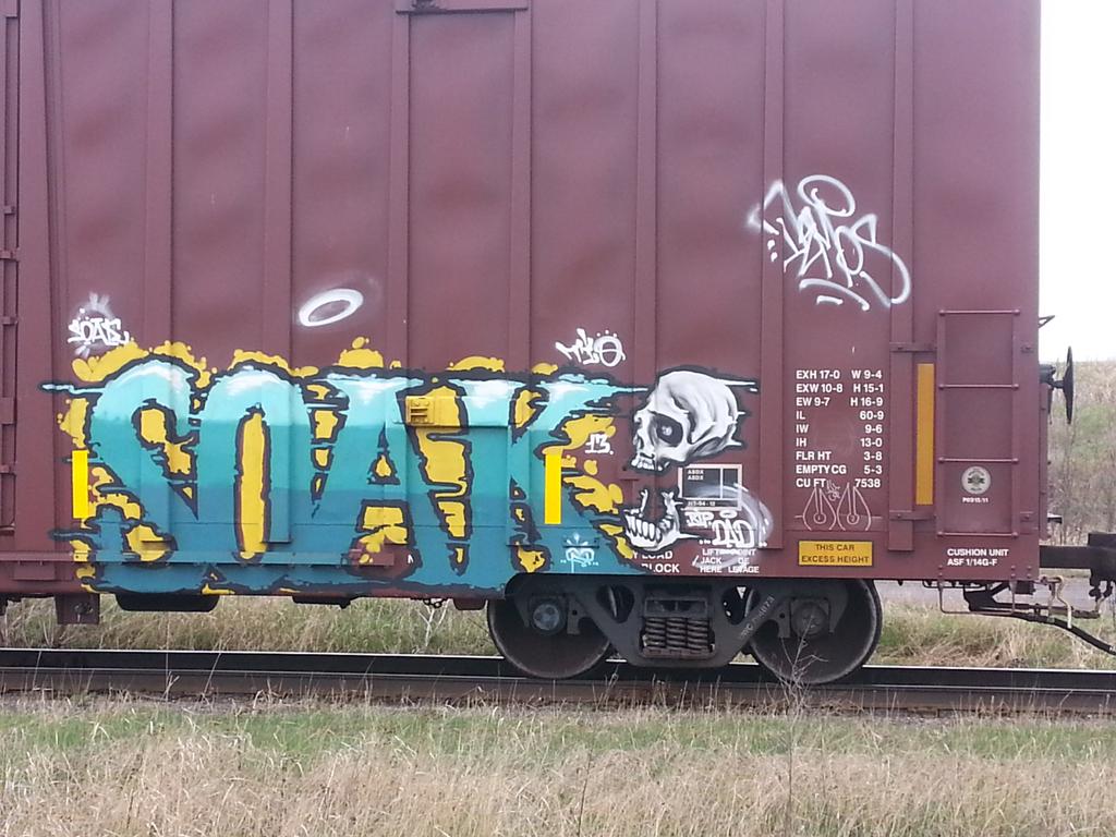 GraffTrain's tweet photo. #SOAK #SPRAYBOMBING #TRAIN #GRAFFITI #PHONESNAP #ROLLINGTODAY #BENCHING #PHOTOGRAFFADDICT http://t.co/AUlAZFL7mr